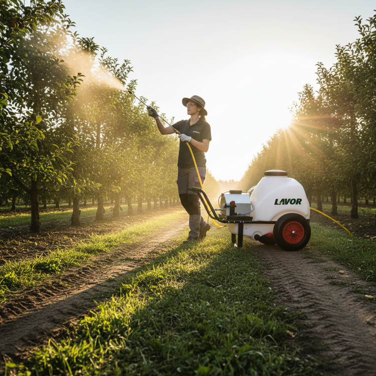 Picture of Lavor CRL 120 Battery Sanitization Wheelbarrow