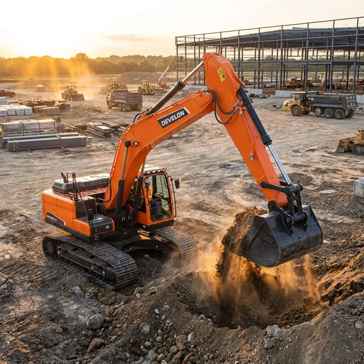 Picture of Develon DX300LC-7M Hydraulic Excavator