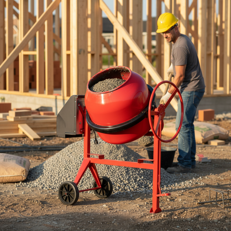 Picture of Sirl PRO190D Electric Concrete Mixer