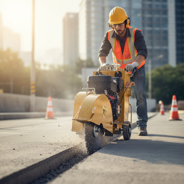 Picture of Toku TKC-350 Petrol Concrete Cutter (Without Engine)
