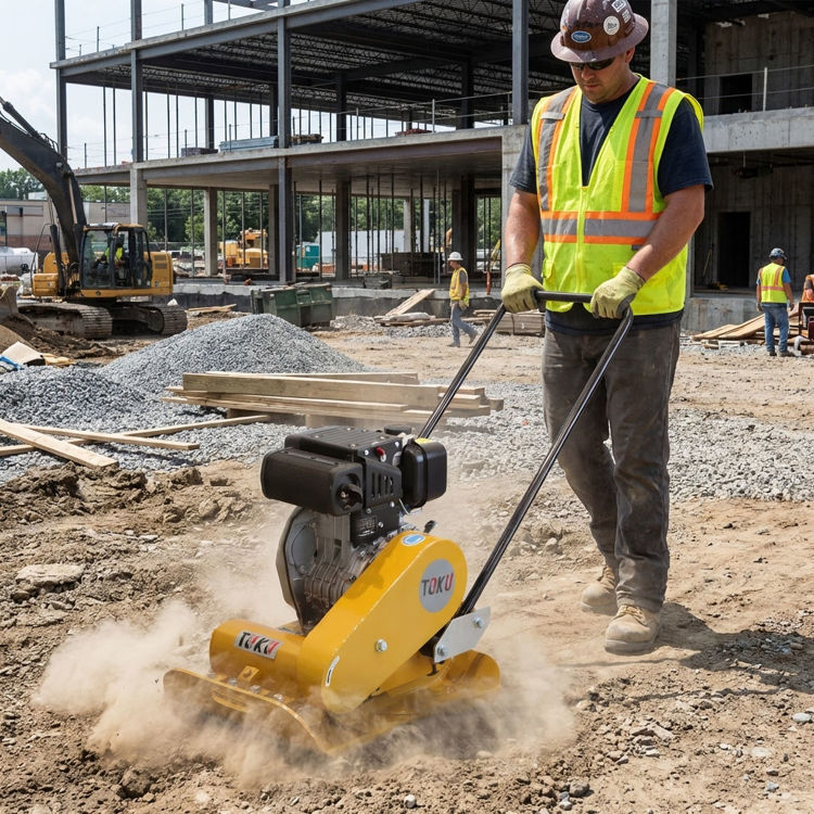 Picture of Toku TKP-110 Plate Compactor (Without Engine)