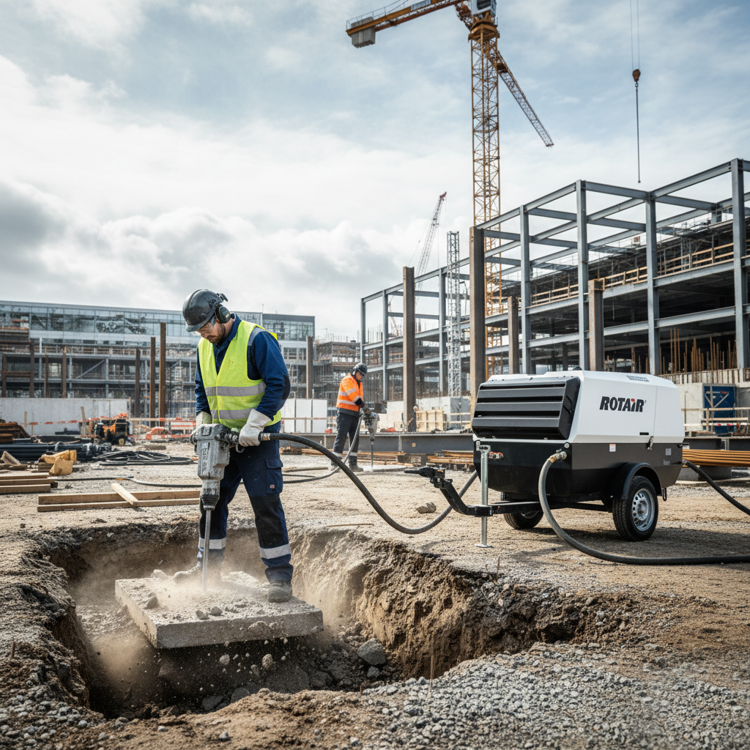 Picture of Rotair MDVN 72Y Diesel Air Compressor